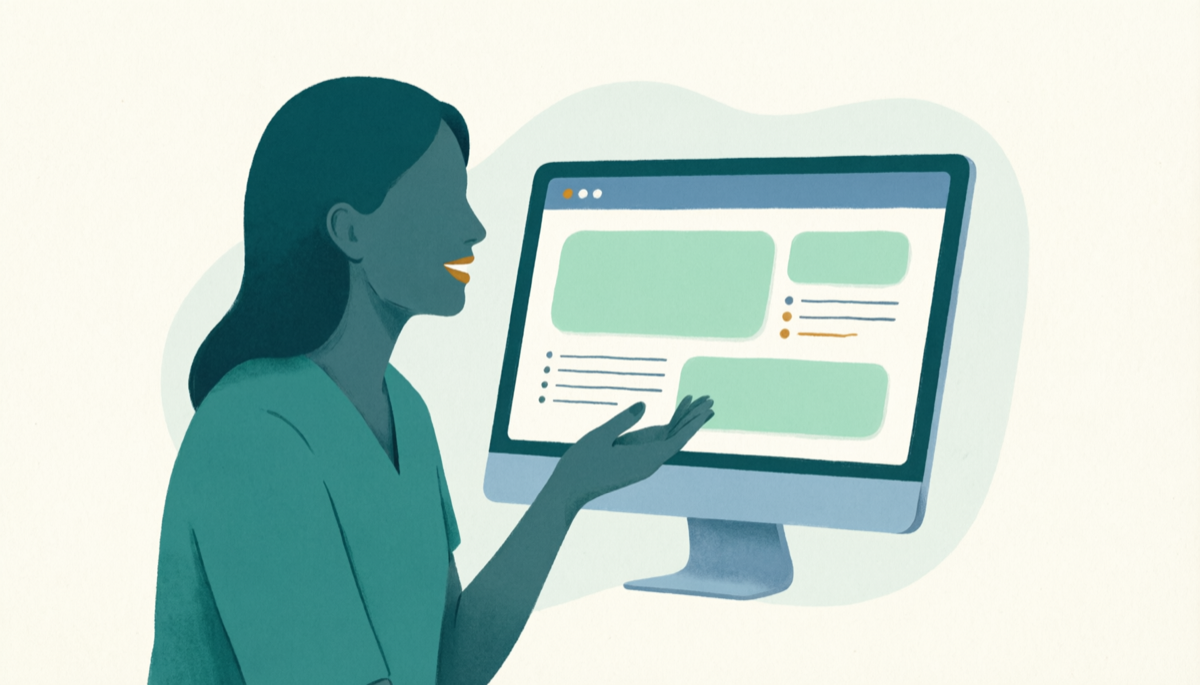 Illustrasjon av kontakt og onboarding for DocY Solo